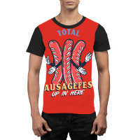 Total Sausagefest Blue Graphic T-shirt | Artistshot