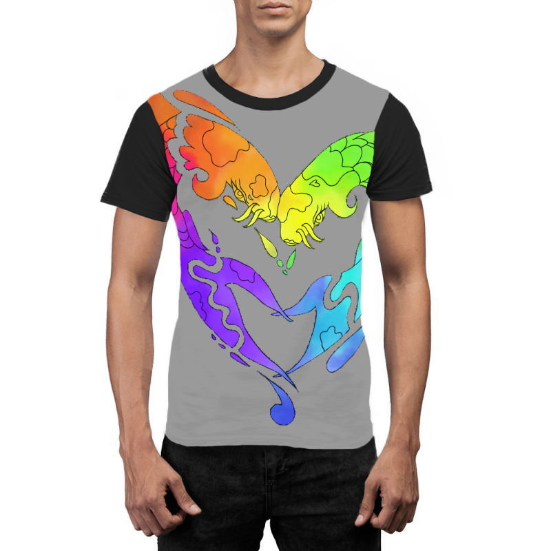 Koi Love Gift Graphic T-shirt | Artistshot