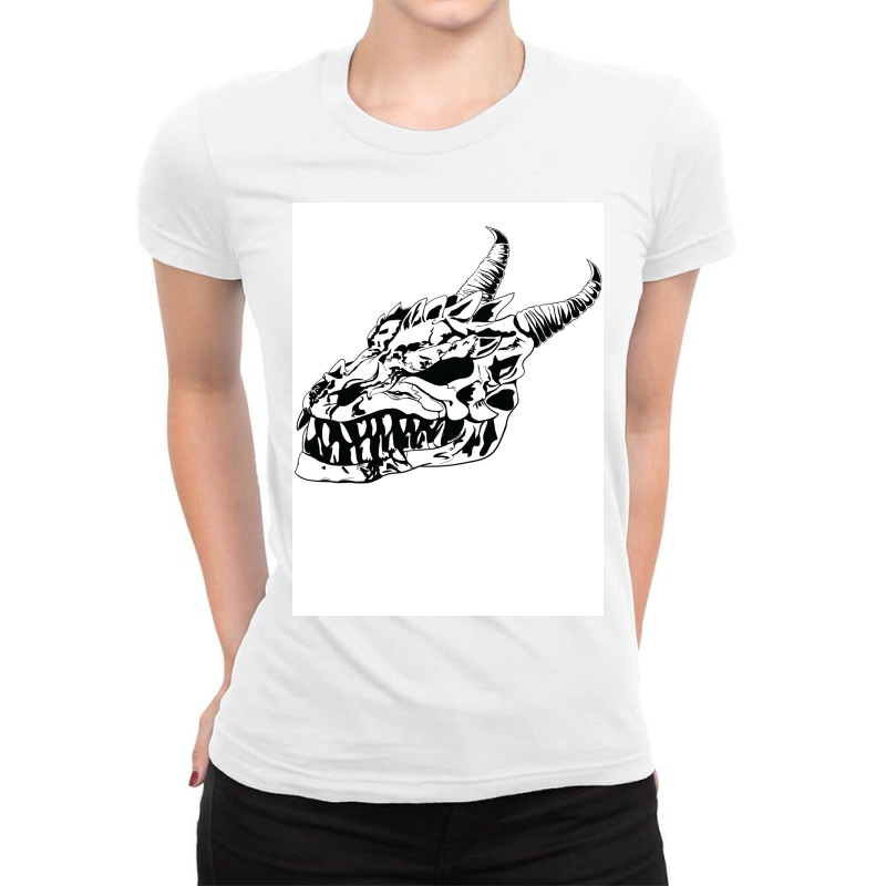 A Dragon's Heart Ladies Fitted T-Shirt by eicherbodway5 | Artistshot