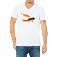 Koi Hipster V-neck Tee | Artistshot