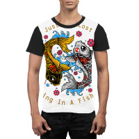 Koi Fish Lover Aesthetic Graphic T-shirt | Artistshot