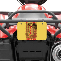 Hot Dog Hitman Girl Atv License Plate | Artistshot