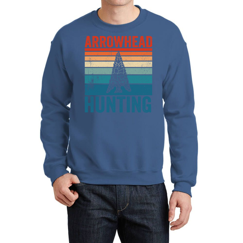 Arrowheads Hunting Retro Style Boy Crewneck Sweatshirt by lenainplongo2 | Artistshot