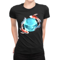 Koi Stars Ladies Fitted T-shirt | Artistshot