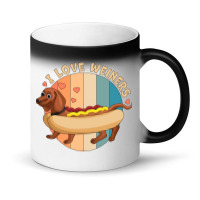 I Love Weiners Hot Dog Dachshund Nostalgia Magic Mug | Artistshot