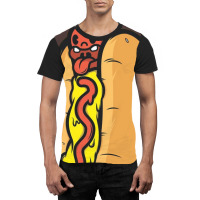 Hotdog Yellow Graphic T-shirt | Artistshot