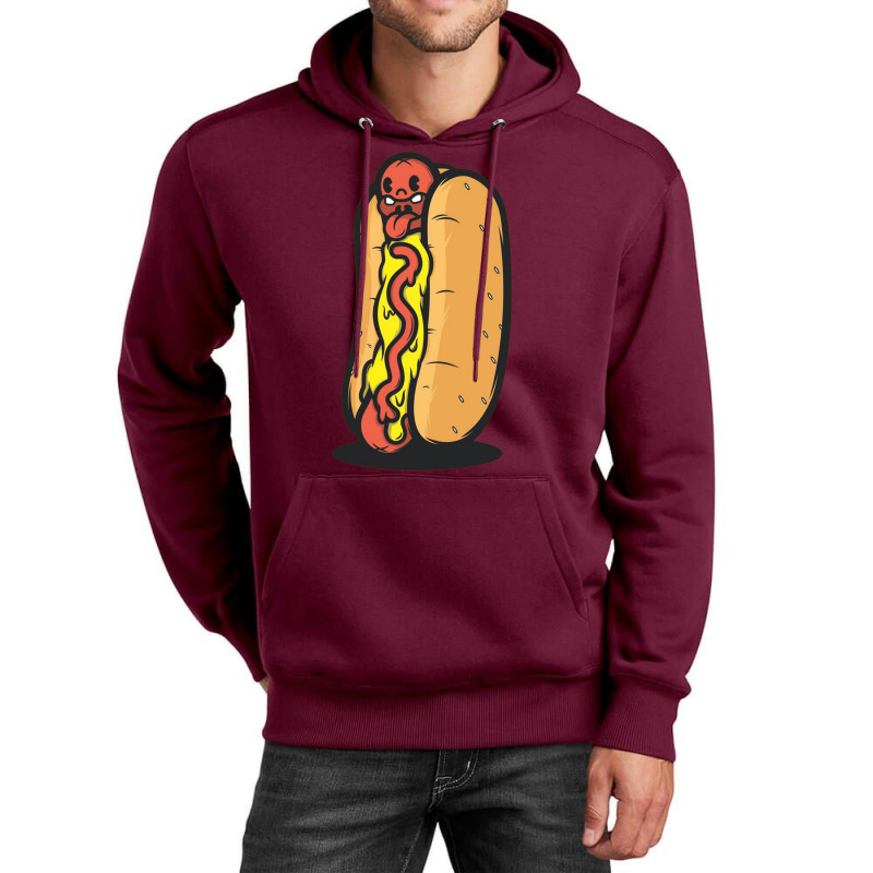 Hotdog Yellow Unisex Hoodie | Artistshot