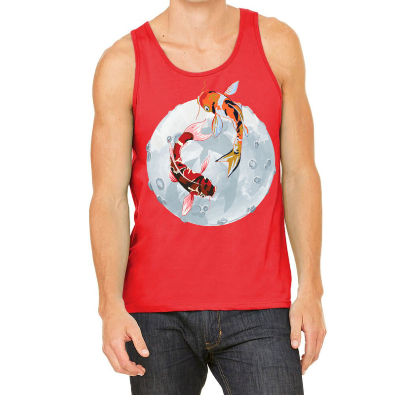 Asian Japanese Carp Water Pond Animal Pet Girl Tank Top by sbusiozald | Artistshot