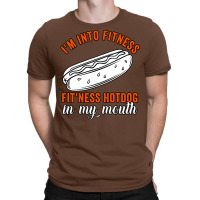 Im Into Fitness Fitness Hot Dog In My Mouth Summer T-shirt | Artistshot