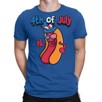 4th Of July Hotdog Travel T-shirt | Artistshot