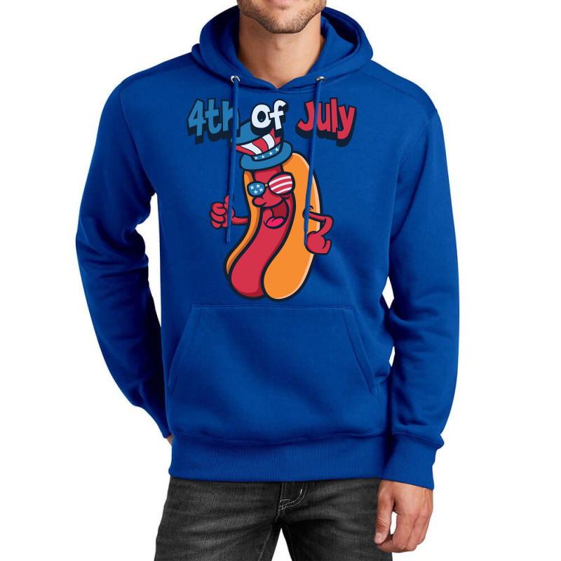 4th Of July Hotdog Travel Unisex Hoodie | Artistshot