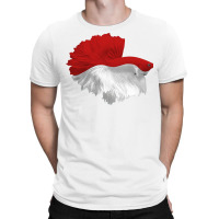 Awesome Betta Halfmoon Red And White Hippie T-shirt | Artistshot