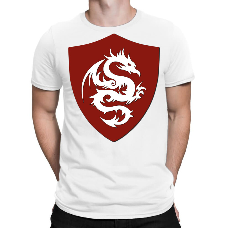 Heroic Dragon Shield T-Shirt by aguadoseagerk | Artistshot