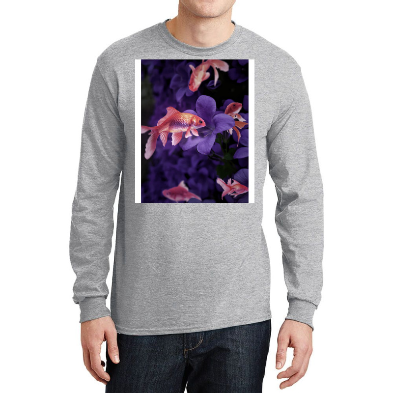 Fish Are Friend Retro Long Sleeve Shirts | Artistshot