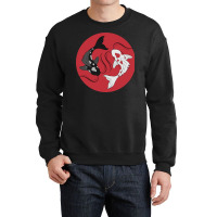 Circling Koi Fish Hipster Crewneck Sweatshirt | Artistshot