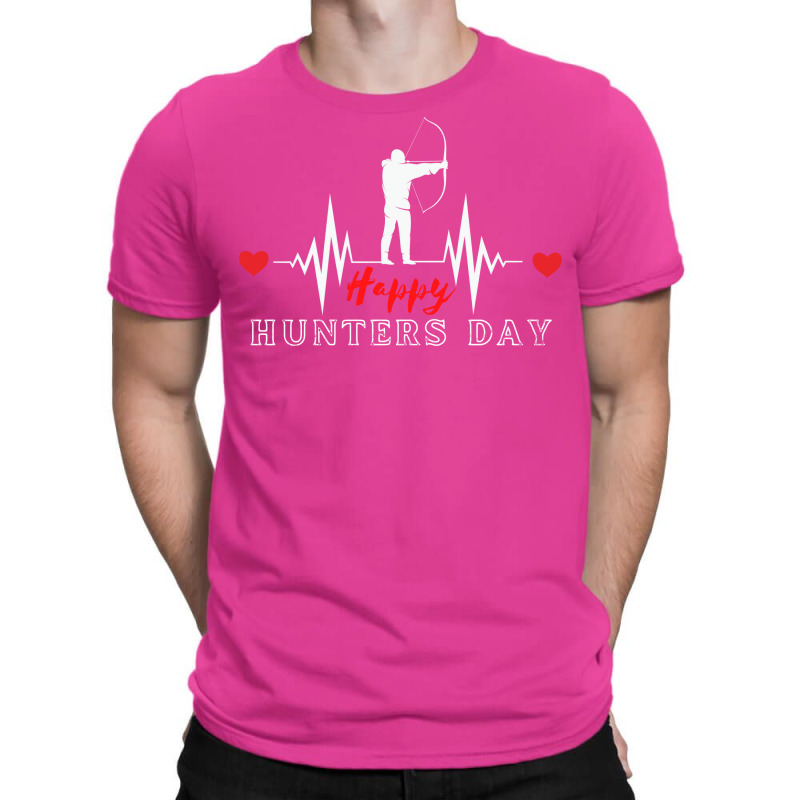 Happy Hunters Day Love T-Shirt by lenainplongo2 | Artistshot