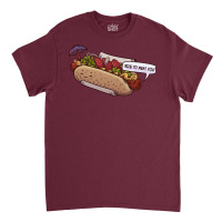 Friendly Hotdog Cute Classic T-shirt | Artistshot