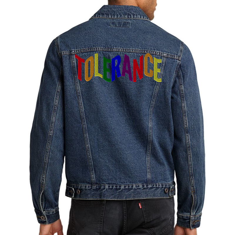 Tolerance Boy Men Denim Jacket | Artistshot