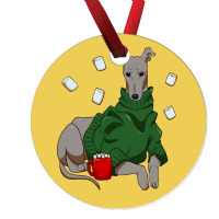 Greyhound Cocoa Trending Ornament | Artistshot