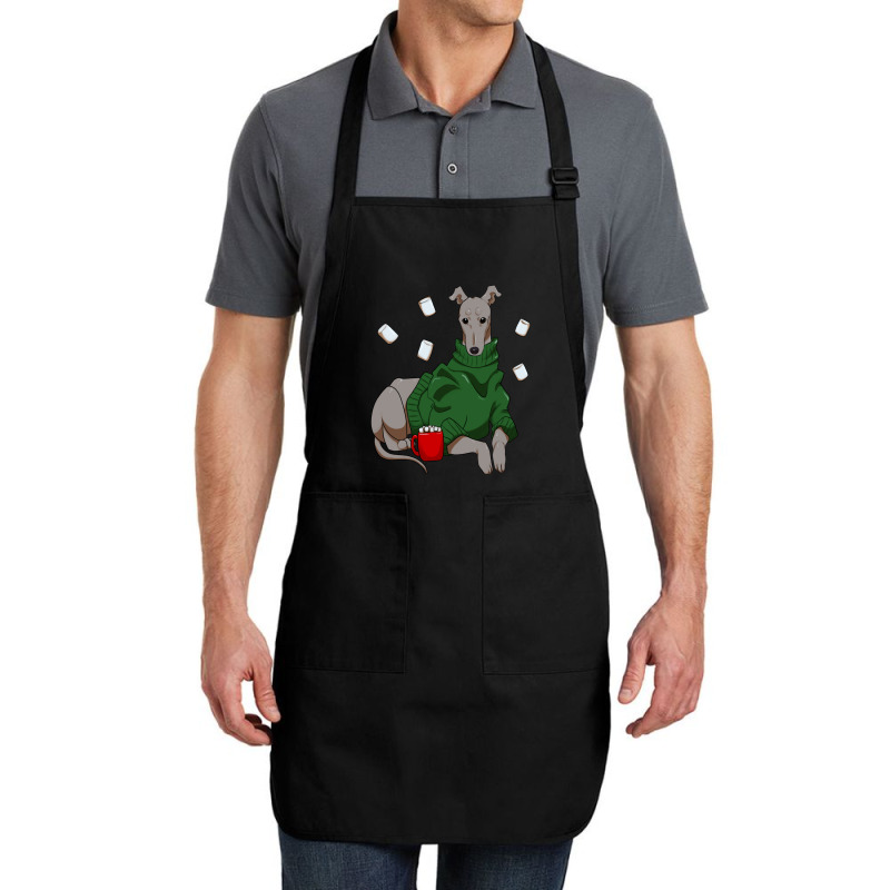 Greyhound Cocoa Trending Full-length Apron | Artistshot