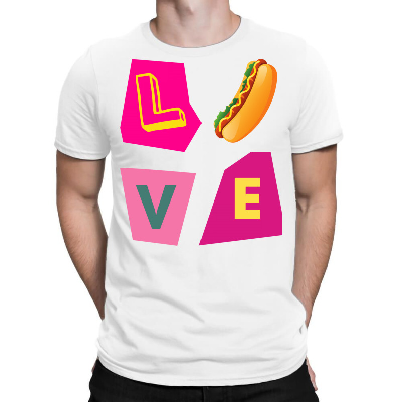 Love Hotdogs Gift T-shirt | Artistshot