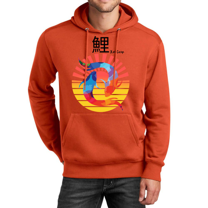 Japanese Koi Carbs Green Unisex Hoodie | Artistshot