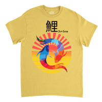 Japanese Koi Carbs Green Classic T-shirt | Artistshot