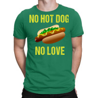 No Hot Dog No Love Yellow T-shirt | Artistshot