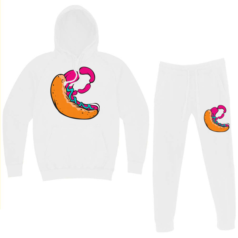 Hotdog 80s Hoodie & Jogger Set | Artistshot