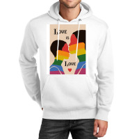 Love Is Love Boy Unisex Hoodie | Artistshot