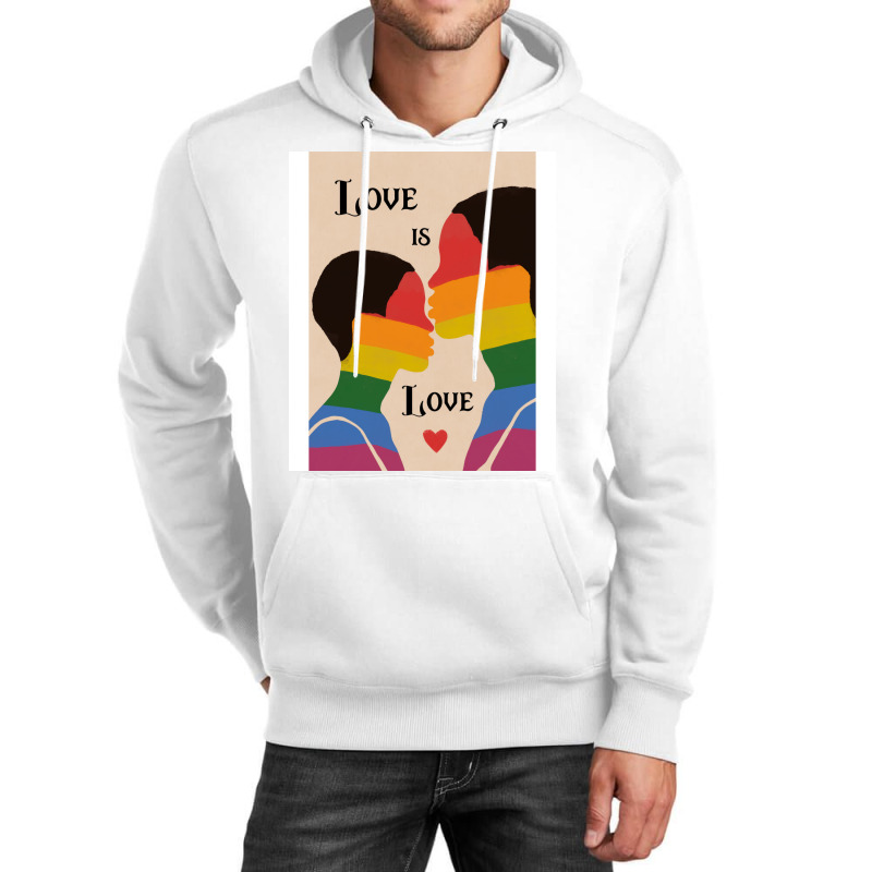 Love Is Love Boy Unisex Hoodie | Artistshot