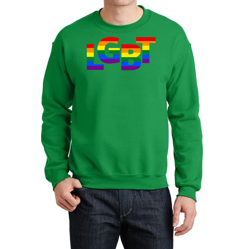 Lgbt Quote Hipster Crewneck Sweatshirt | Artistshot