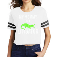 Kids My Mommy Is A Litigator  Lawyer Moms Mothers Scorecard Crop Tee | Artistshot