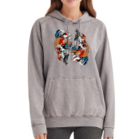 Koi Fish Art Lovers Koi Fish Owners Music Vintage Hoodie | Artistshot