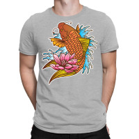 Koi Fish Cool Japanese Tattoo Jinli Japan Coi Carp T-shirt | Artistshot