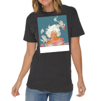 Koi Fish Girl Under The Water Aesthetic Vintage T-shirt | Artistshot