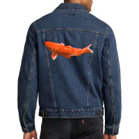 Koi Fish Nostalgia Tumblr Men Denim Jacket | Artistshot