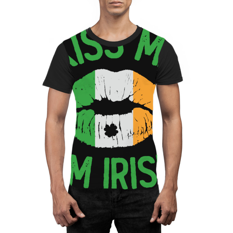 St Patricks Day - Kiss Me Im Irish Graphic T-shirt | Artistshot