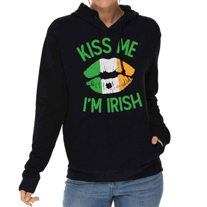 St Patricks Day - Kiss Me Im Irish Lightweight Hoodie | Artistshot