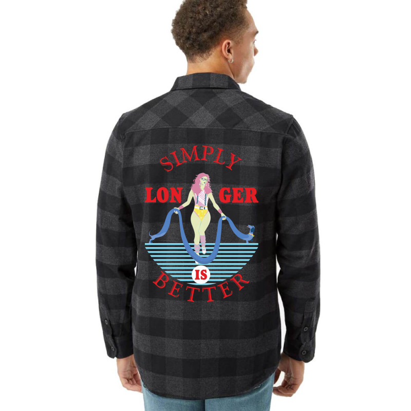 Simply Longer Is Better Blue Flannel Shirt | Artistshot