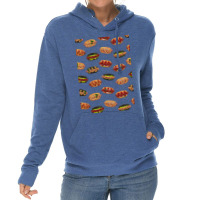 Variety Of Hot Dogs Pattern Summer Lightweight Hoodie | Artistshot