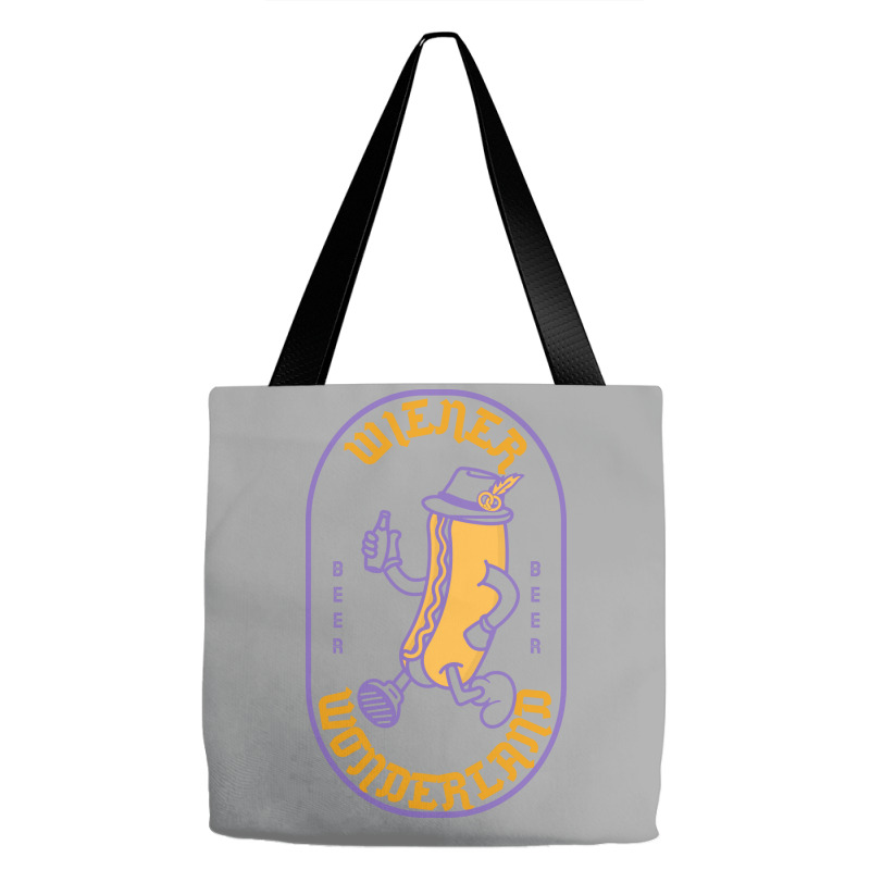 Wiener Wonderland Love Tote Bags | Artistshot