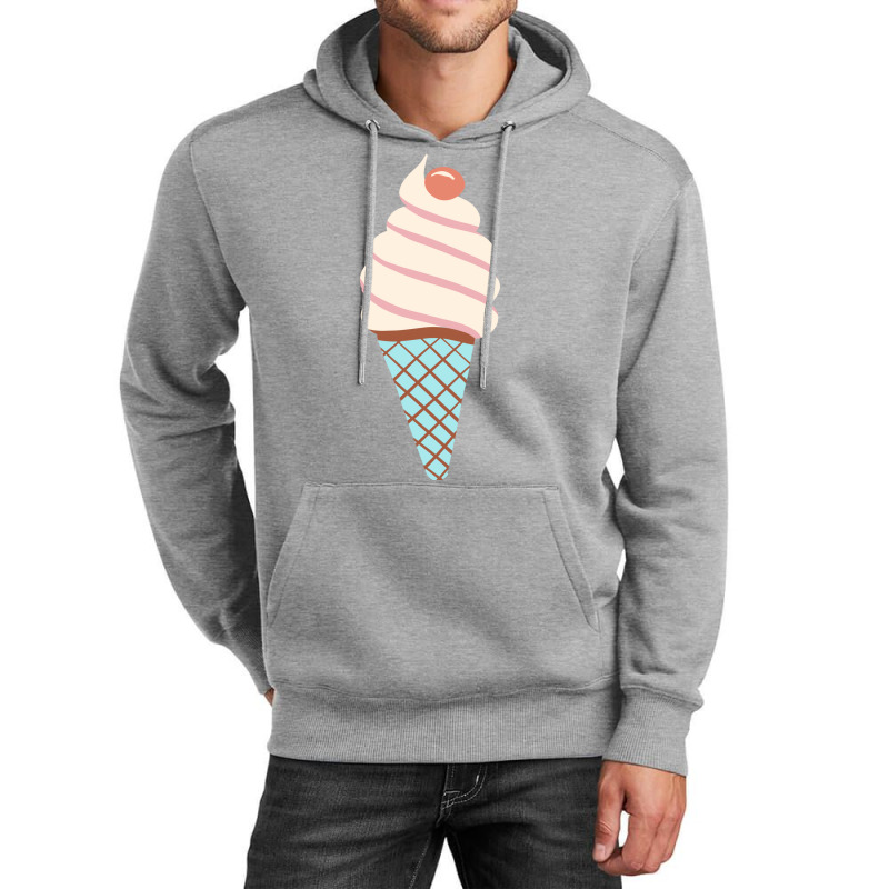 Soft Ice Cream Cone Vintage Unisex Hoodie | Artistshot