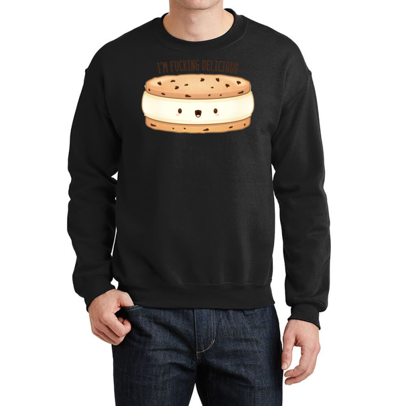 Ice Cream Sandwich Nostalgia Crewneck Sweatshirt by houkealgdals | Artistshot