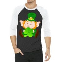 Saint Patrick 3/4 Sleeve Shirt | Artistshot