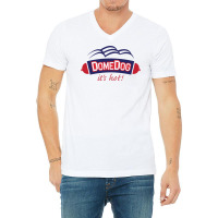 Dome Dogits Hot Music V-neck Tee | Artistshot