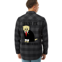 Trust Me Im Not A Cat Funny Cat Lawyer Aesthetic Flannel Shirt | Artistshot