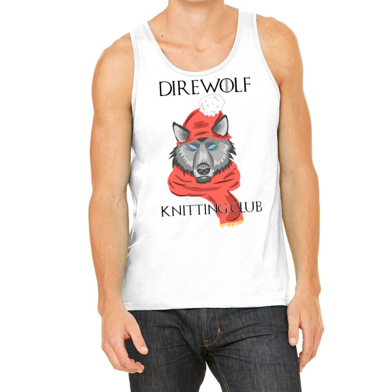 Direwolf Knitting Club Tank Top | Artistshot