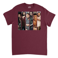 Beautiful Model Jason Momoa Collage   Leo Zodiacne Classic T-shirt | Artistshot