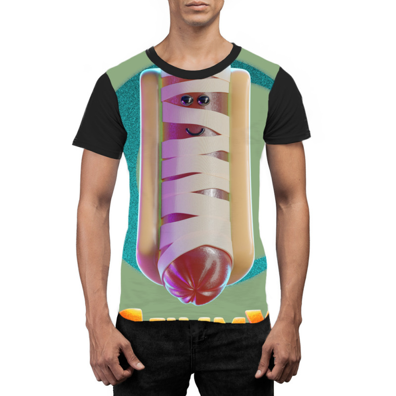 Halloweeners Gummy Hot Dog Hotep Graphic T-shirt | Artistshot